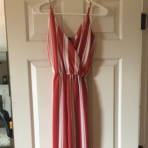 Orange and white jumper Juniors S